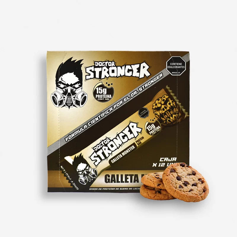 DR STRONGER BAR PROTEIN - CAJA X 12