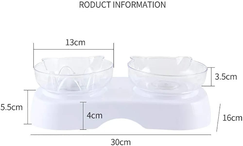 Comedero y Bebedero Elevado para Mascotas