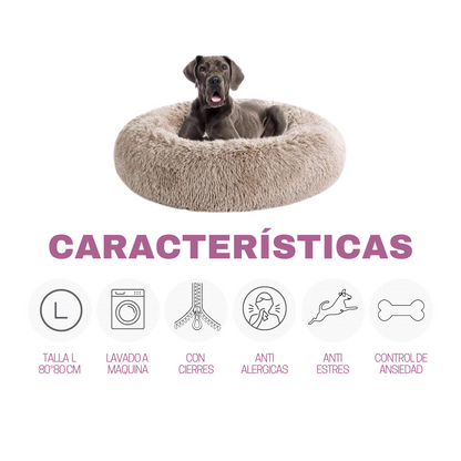 Camas para Perro y Gato Anti-Estrés L