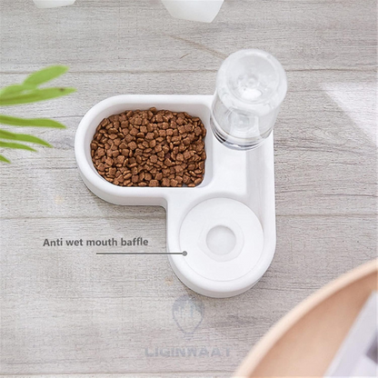 Comedero y Bebedero Automático para Mascotas