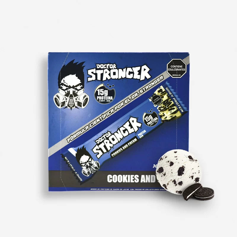 DR STRONGER BAR PROTEIN - CAJA X 12