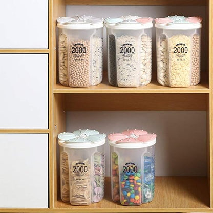 Dispensador De Alimento Con 4 Compartimento