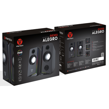 Altavoz Fantech Alegro Gs302 Rgb Bluet