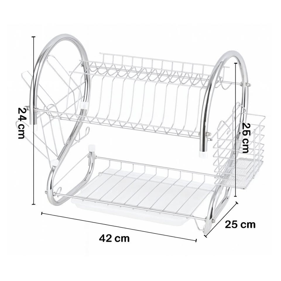 Organizador Escurridor De Platos Doble