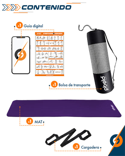 Mat Yoga Colchoneta Deportiva