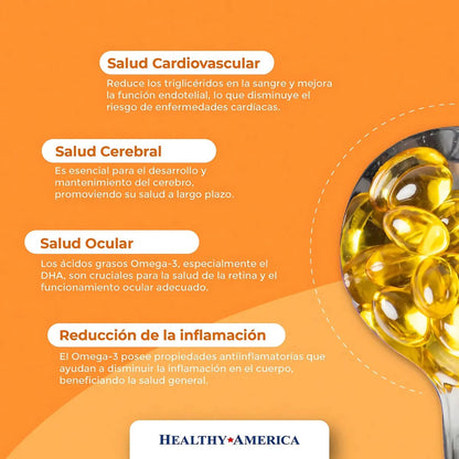 OMEGA 3 - 1200 MG - 30 SOFTG - HEALTHY