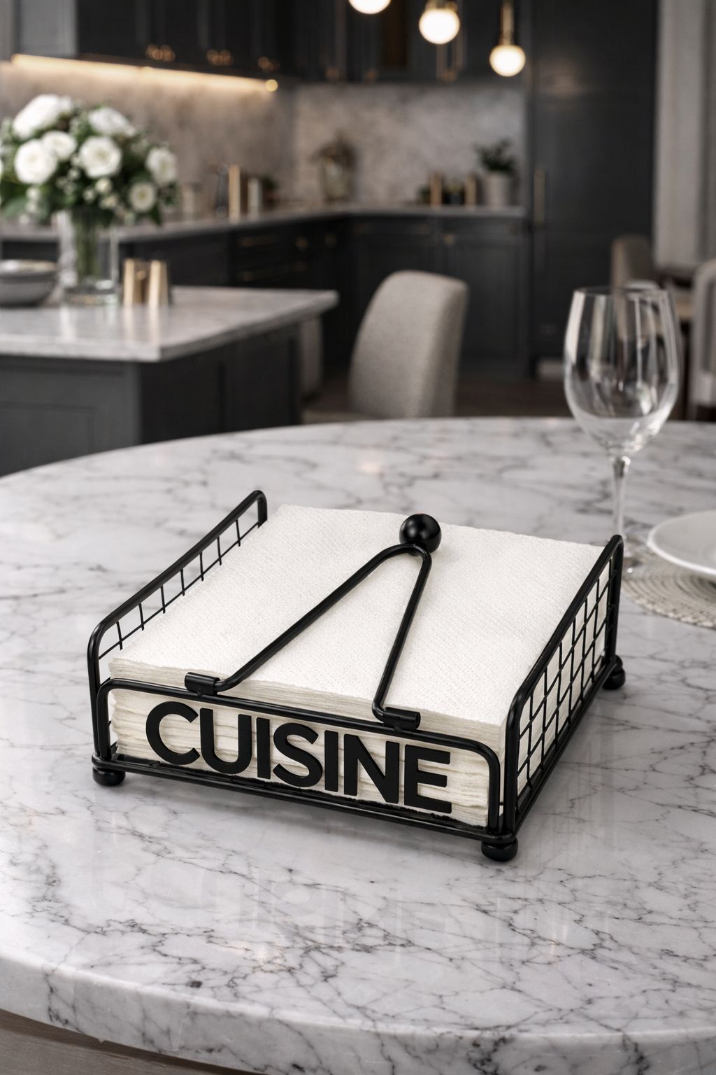 Combo Organizador 2 En 1  Cubiertero + Servilletero