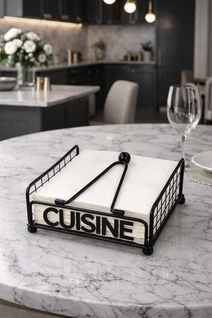 Combo Organizador 2 En 1  Cubiertero + Servilletero