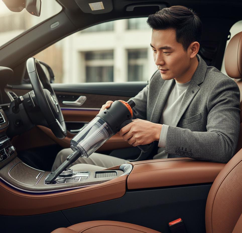 Mini Aspidora Inalámbrica 2 En 1