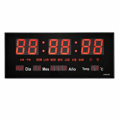 Reloj Digital LED Pared Multifuncional