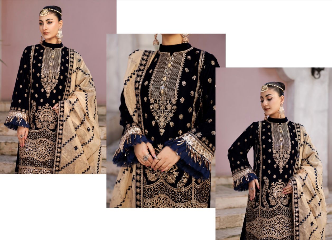 Unstitched Edition: Maham’s Velvet Collection Chapter No. 2