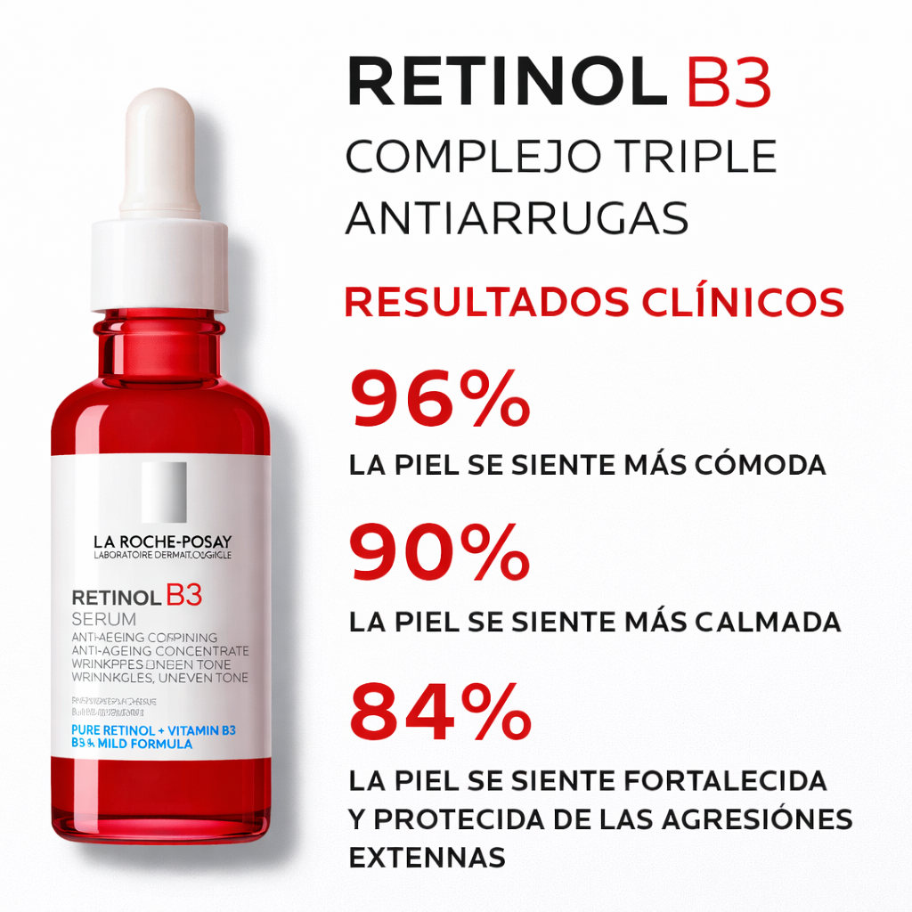 Piel Renovada Y Sin Arrugas Con Retinol B3