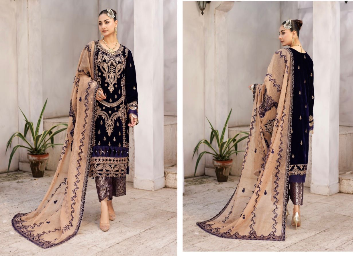 Unstitched Edition: Maham’s Velvet Collection Chapter No. 2