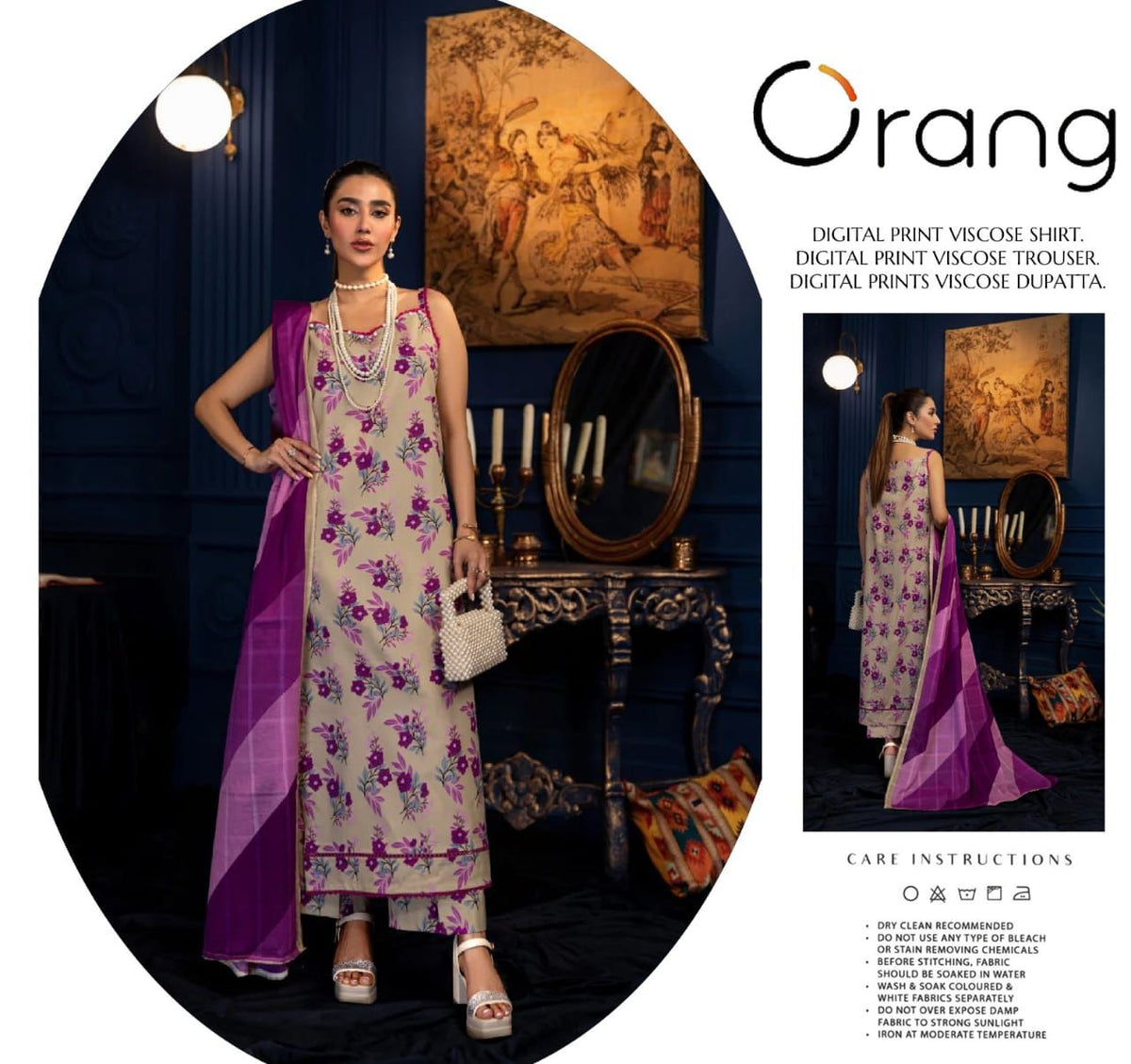 Rutba By Orang Lawn collection (unstiched)