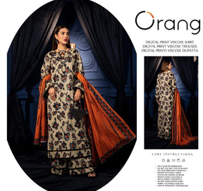 Rutba By Orang Lawn collection (unstiched)